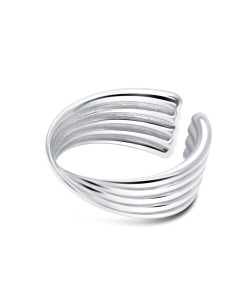 Plain Silver Ear Cuff EC-1327